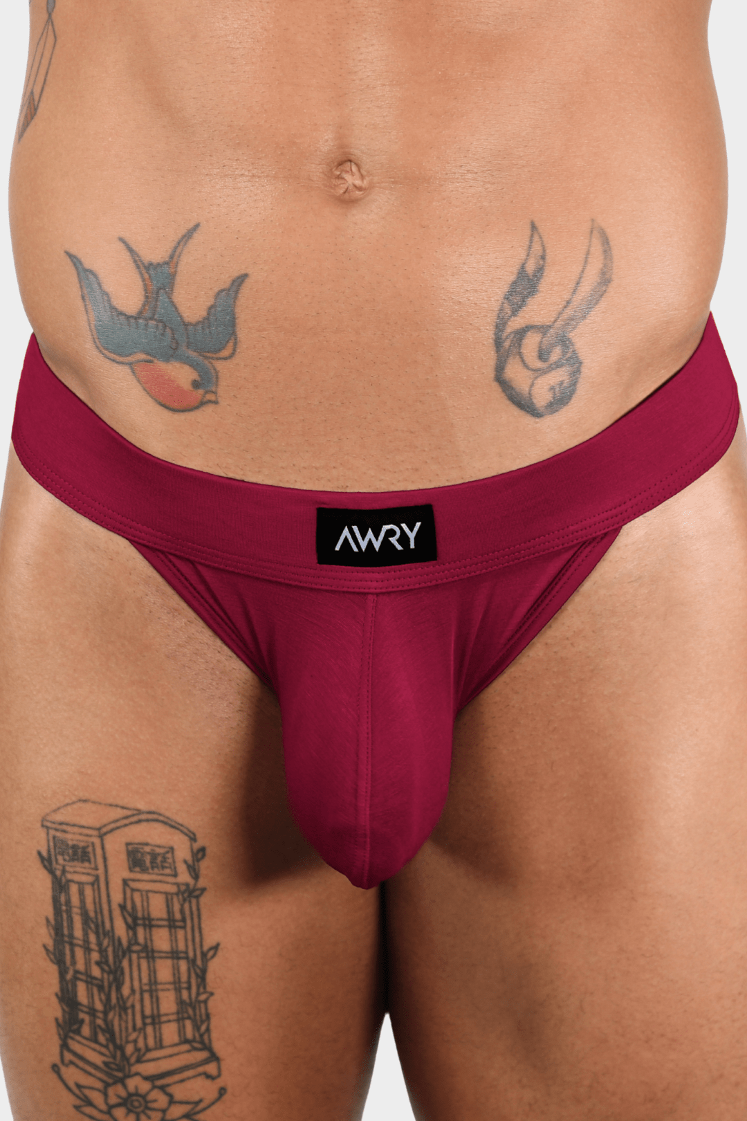 SHOWCASE Thong - Berry Red - AWRY