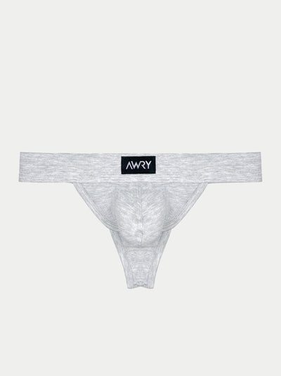SHOWCASE Thong - Heather Gray - AWRY