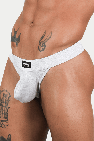 SHOWCASE Thong - Heather Gray - AWRY
