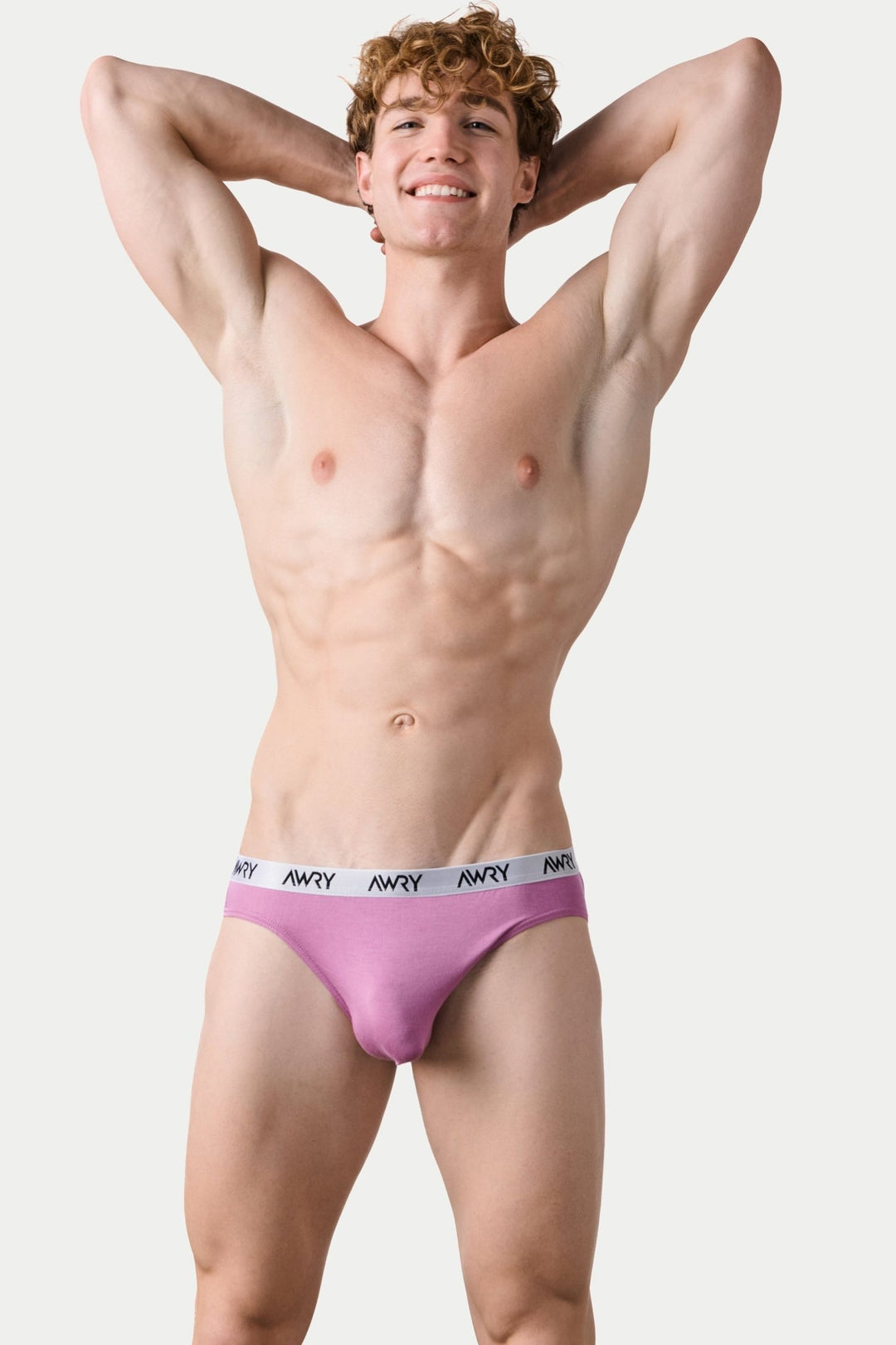 SIGNATURE Slip Briefs - Pale Pink - AWRY