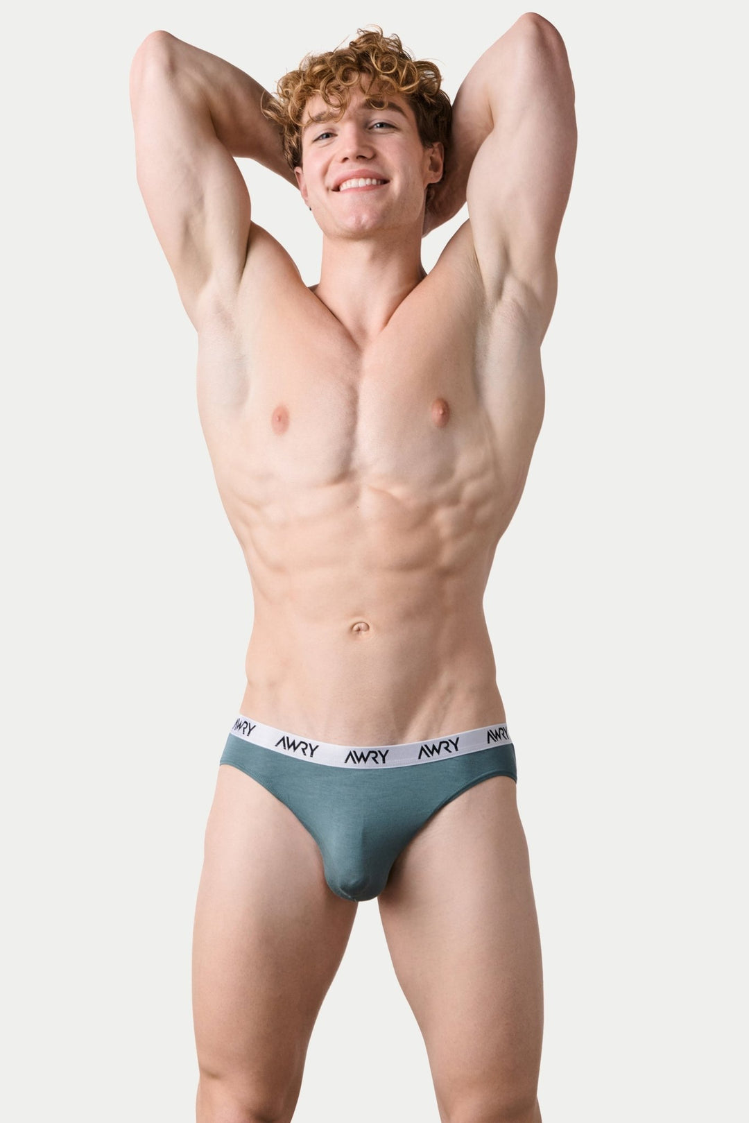 SIGNATURE Slip Briefs - Sage - AWRY