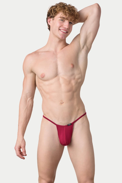 SIGNATURE String Thong - Berry Red - AWRY