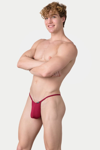 SIGNATURE String Thong - Berry Red - AWRY
