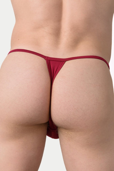 SIGNATURE String Thong - Berry Red - AWRY