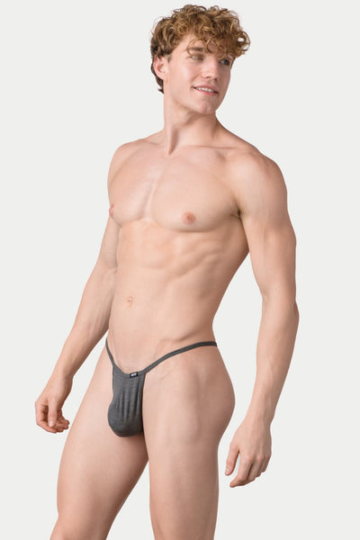 SIGNATURE String Thong - Heather Gray - AWRY