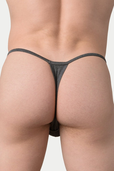 SIGNATURE String Thong - Heather Gray - AWRY