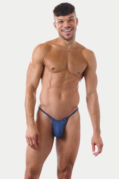 SIGNATURE String Thong - Stone Blue - AWRY