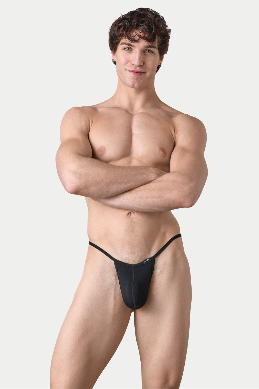 SIGNATURE String Thong V2 - Black - AWRY