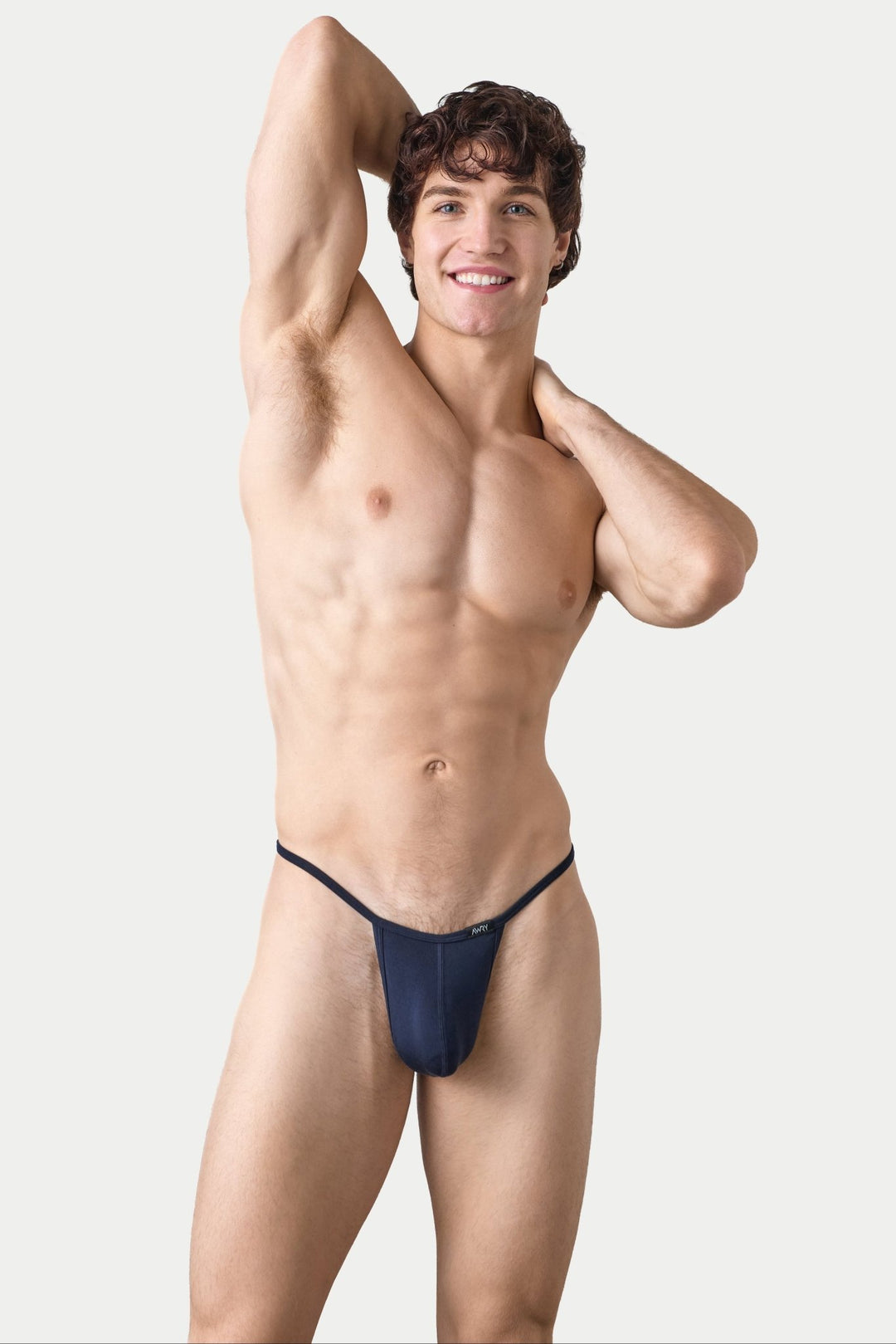 SIGNATURE String Thong V2 - Navy - AWRY
