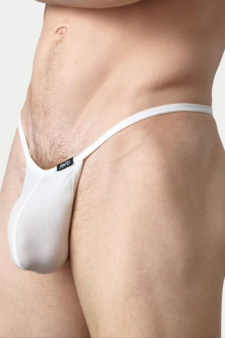 SIGNATURE String Thong V2 - White - AWRY