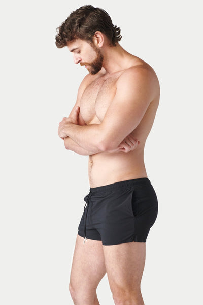 SPLASH Swim Shorts - Black - AWRY