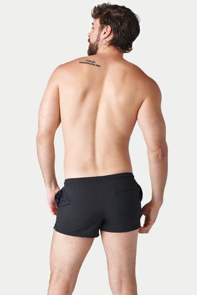 SPLASH Swim Shorts - Black - AWRY