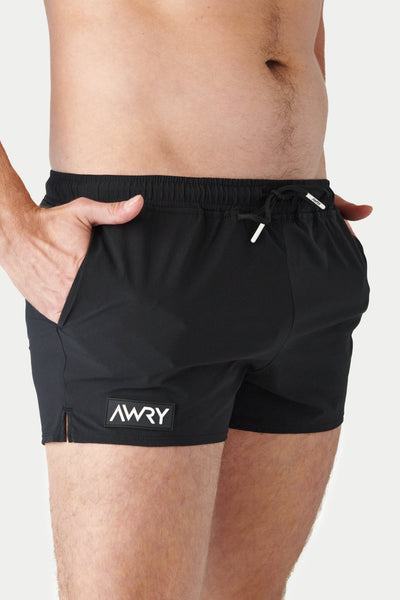 SPLASH Swim Shorts - Black - AWRY