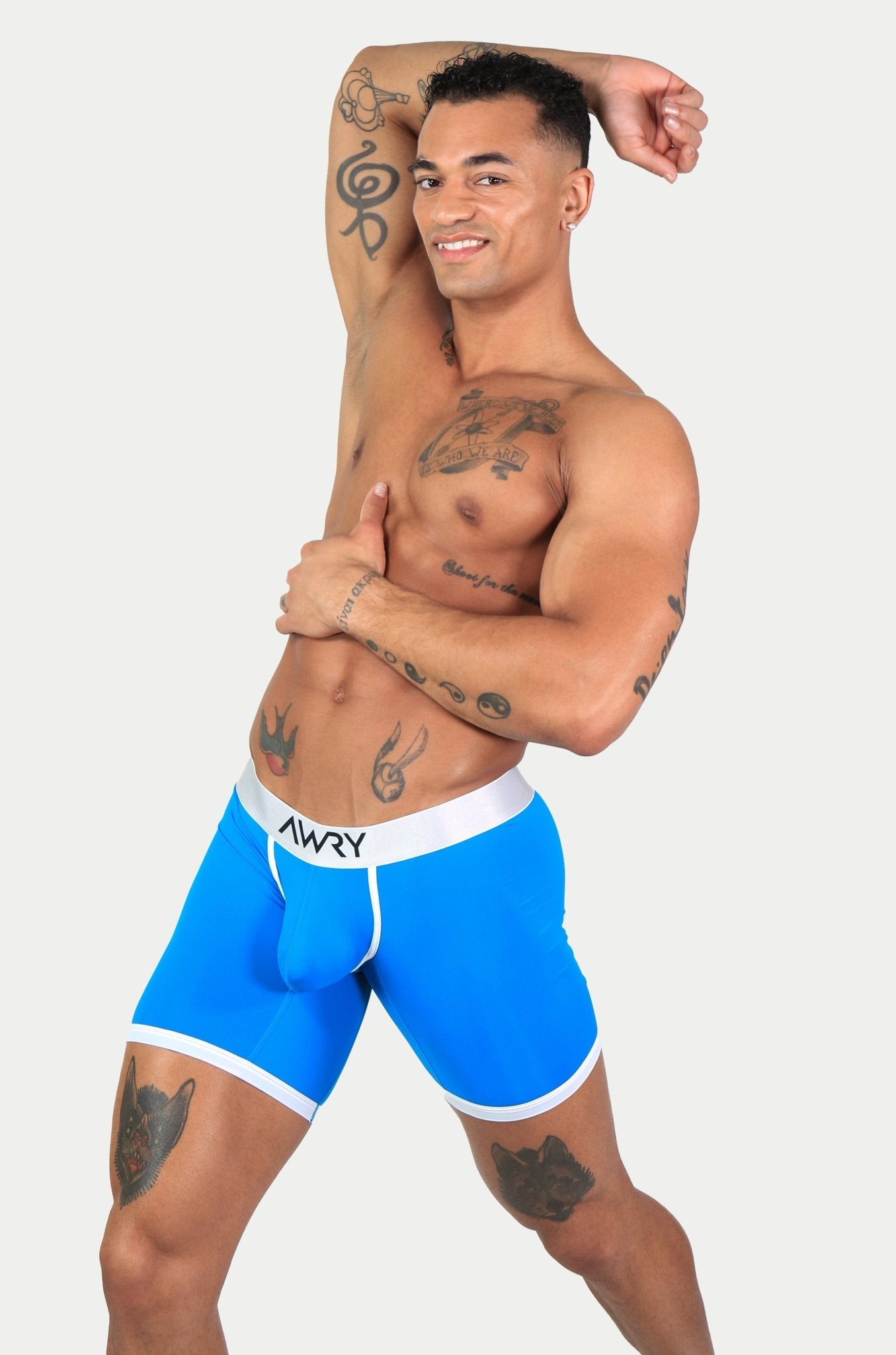 STANDOUT Boxer Briefs - Azure - AWRY