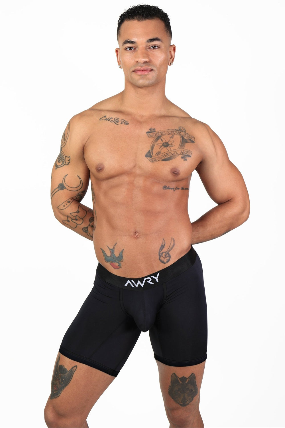 STANDOUT Boxer Briefs V2 - Black - AWRY