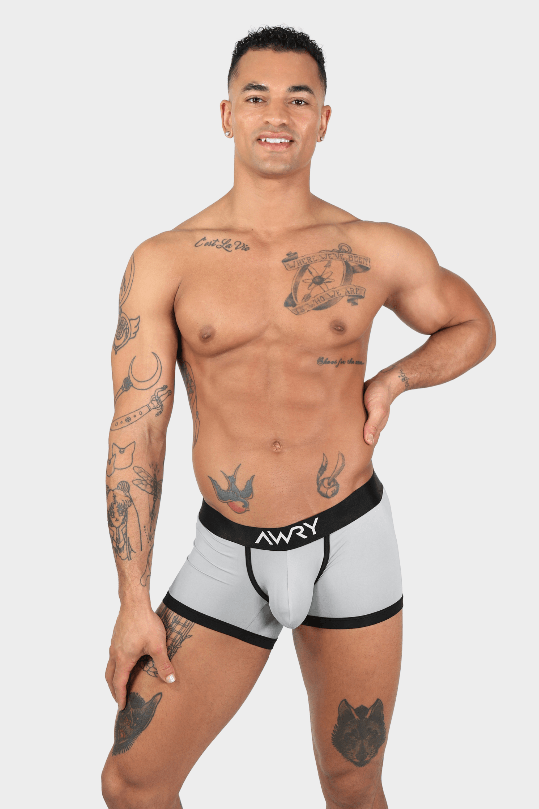 STANDOUT Trunks V2 - Gray - AWRY