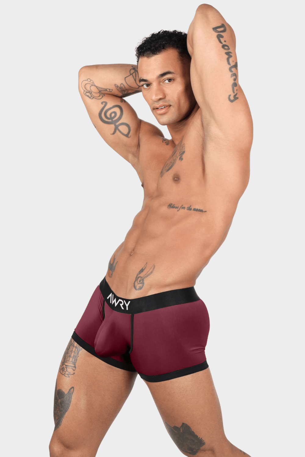 STANDOUT Trunks V2 - Maroon - AWRY