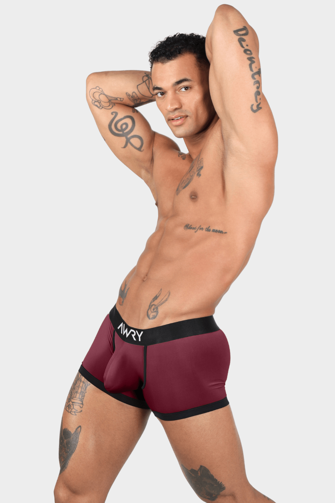 STANDOUT Trunks V2 - Maroon - AWRY