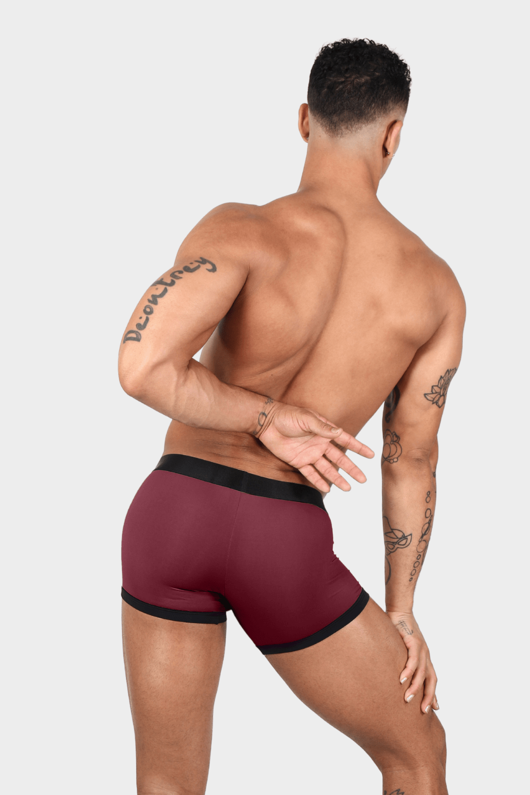 STANDOUT Trunks V2 - Maroon - AWRY