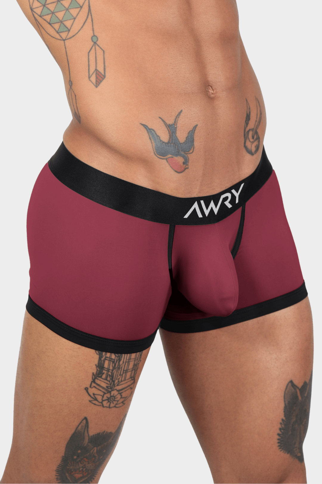 STANDOUT Trunks V2 - Maroon - AWRY