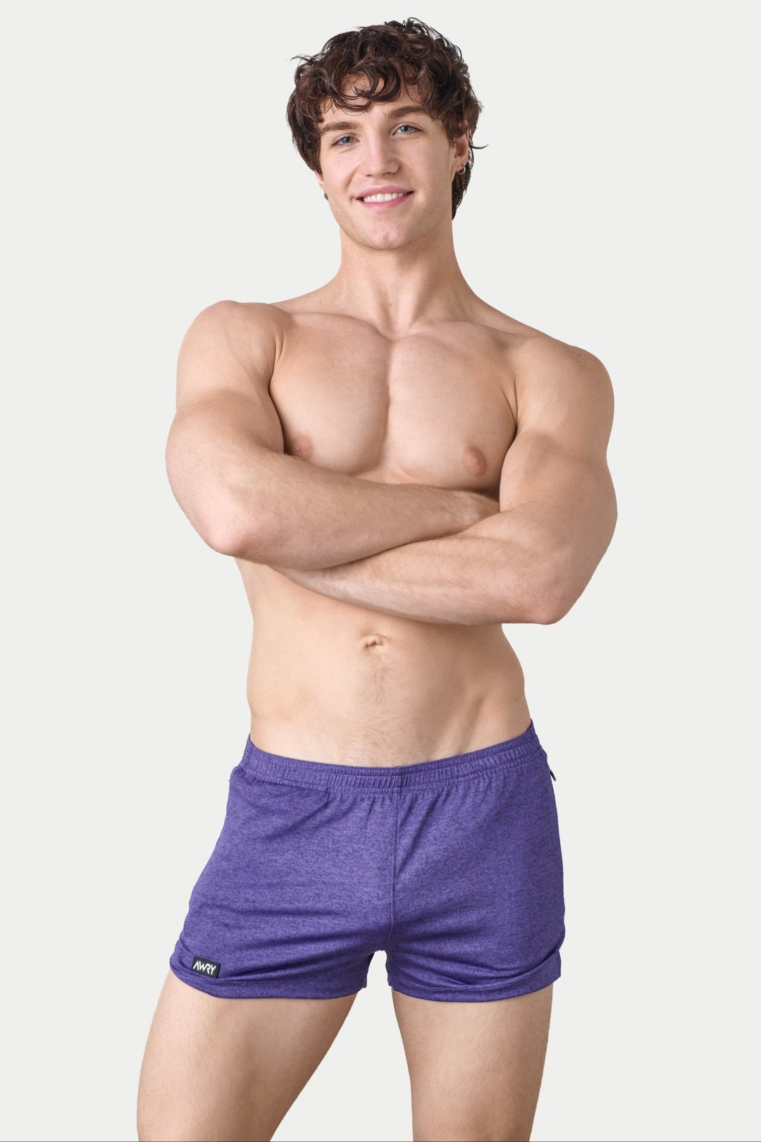 STATIC Shorts - Purple - AWRY