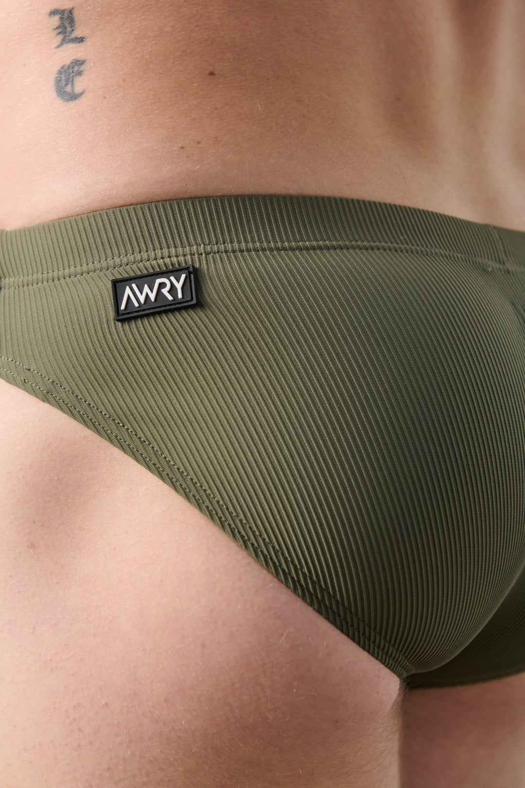 SURGE Swim Briefs - Army Green - AWRY