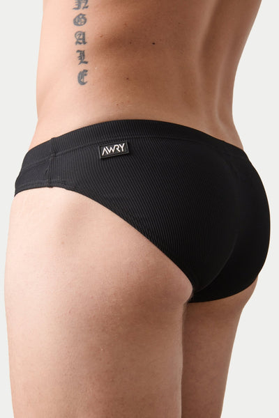 SURGE Swim Briefs - Black - AWRY