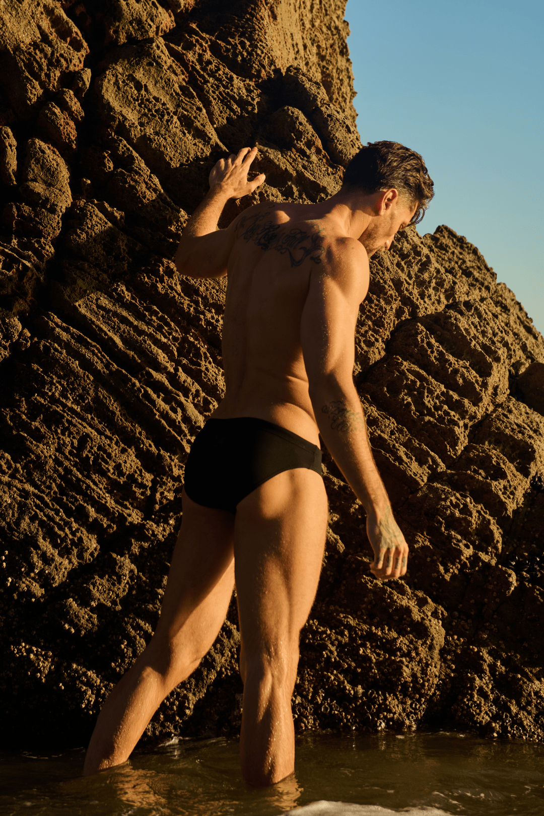 SURGE Swim Briefs - Black - AWRY