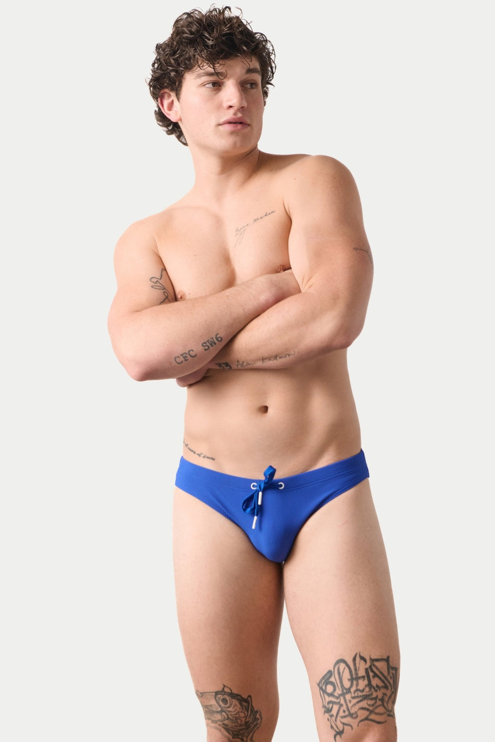 SURGE Swim Briefs - Blue - AWRY