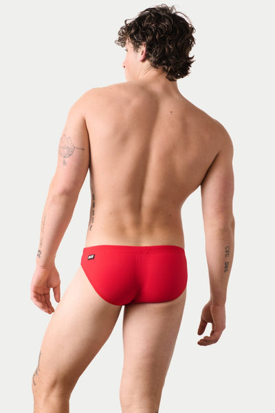SURGE Swim Briefs - Red - AWRY