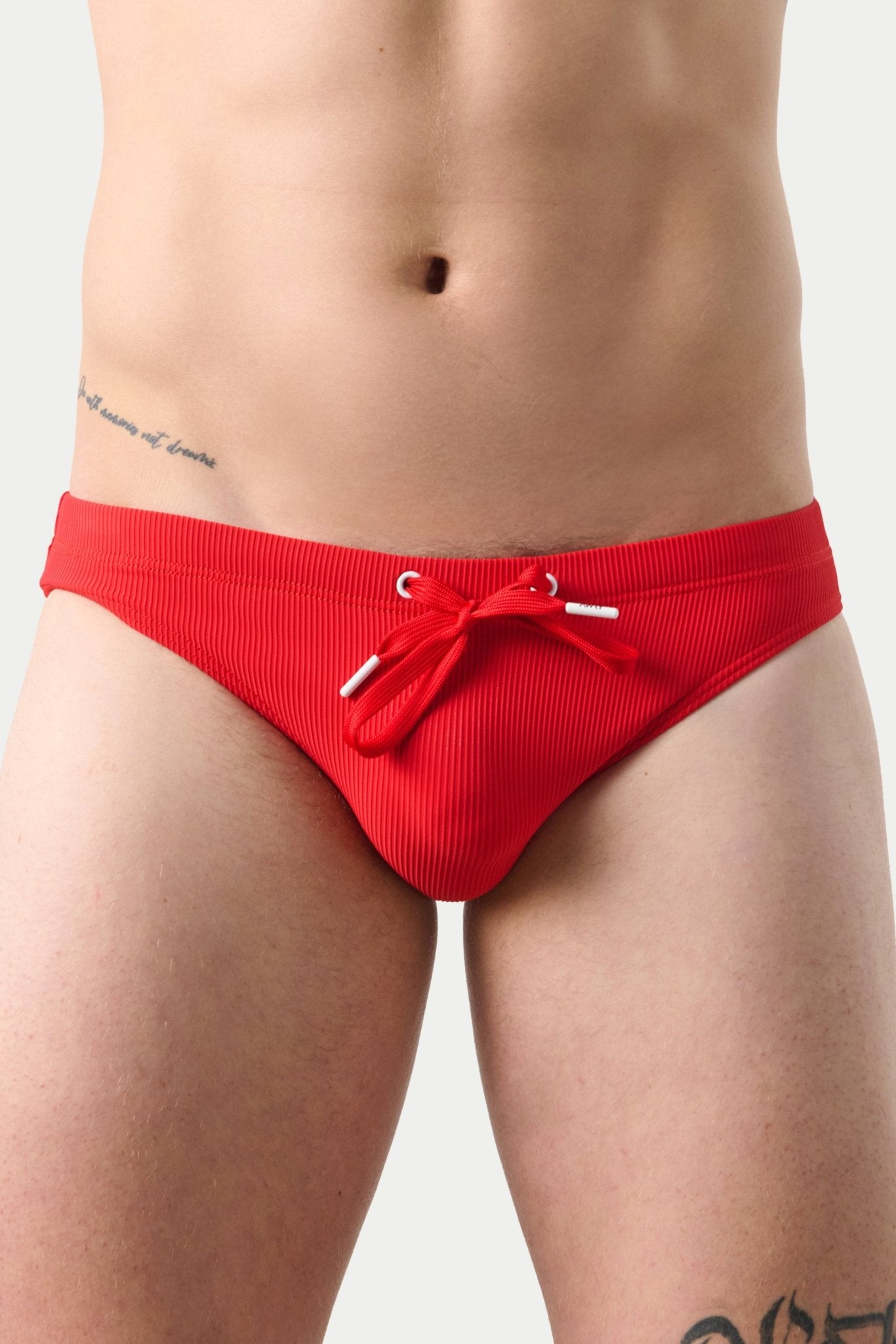 SURGE Swim Briefs - Red - AWRY