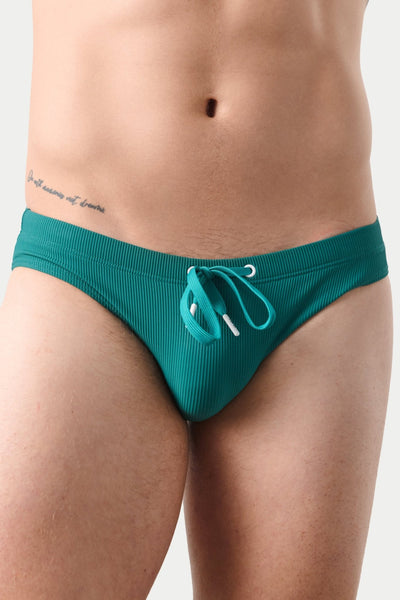 SURGE Swim Briefs - Teal - AWRY