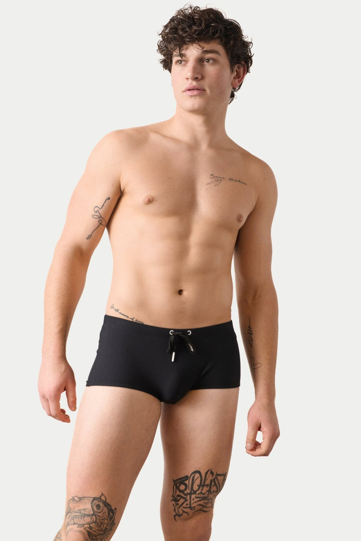 SURGE Swim Sunga - Black - AWRY
