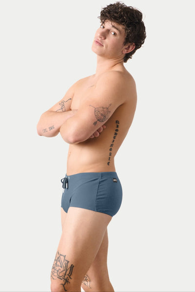 SURGE Swim Sunga - Steel Blue - AWRY