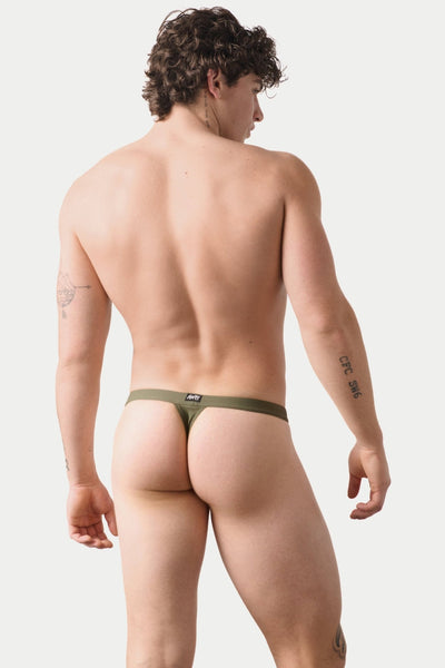 SURGE Swim Thong - Army Green - AWRY