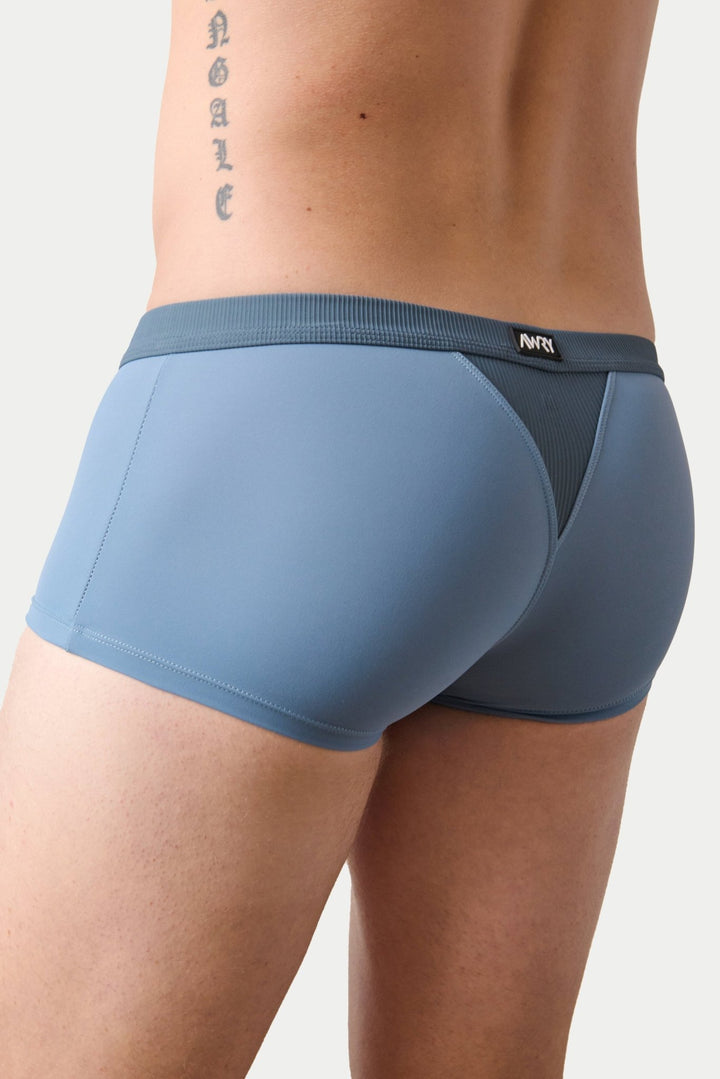 SURGE Swim Thong Trunks - Steel Blue - AWRY