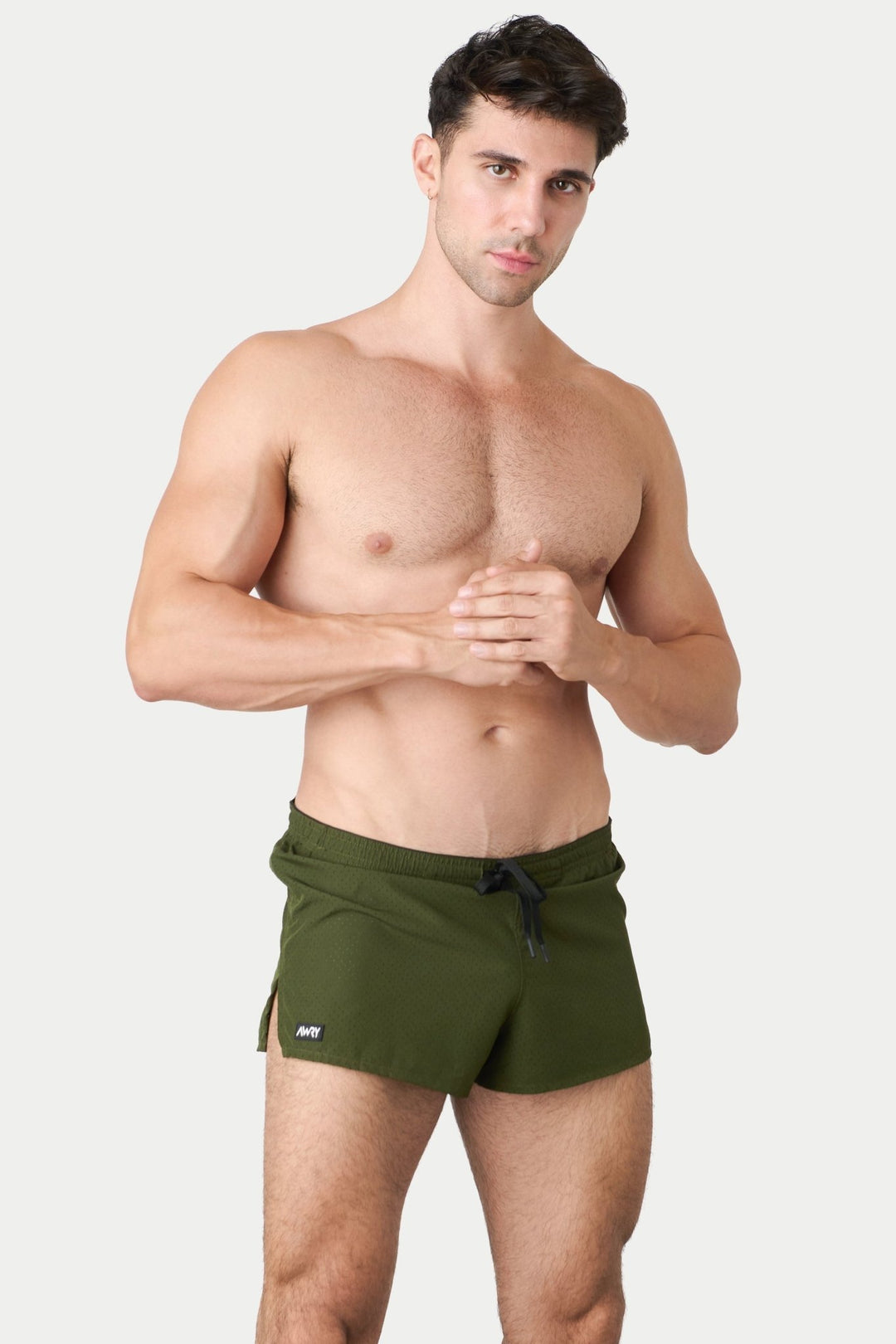 SWIFT Jock Shorts - Army Green - AWRY