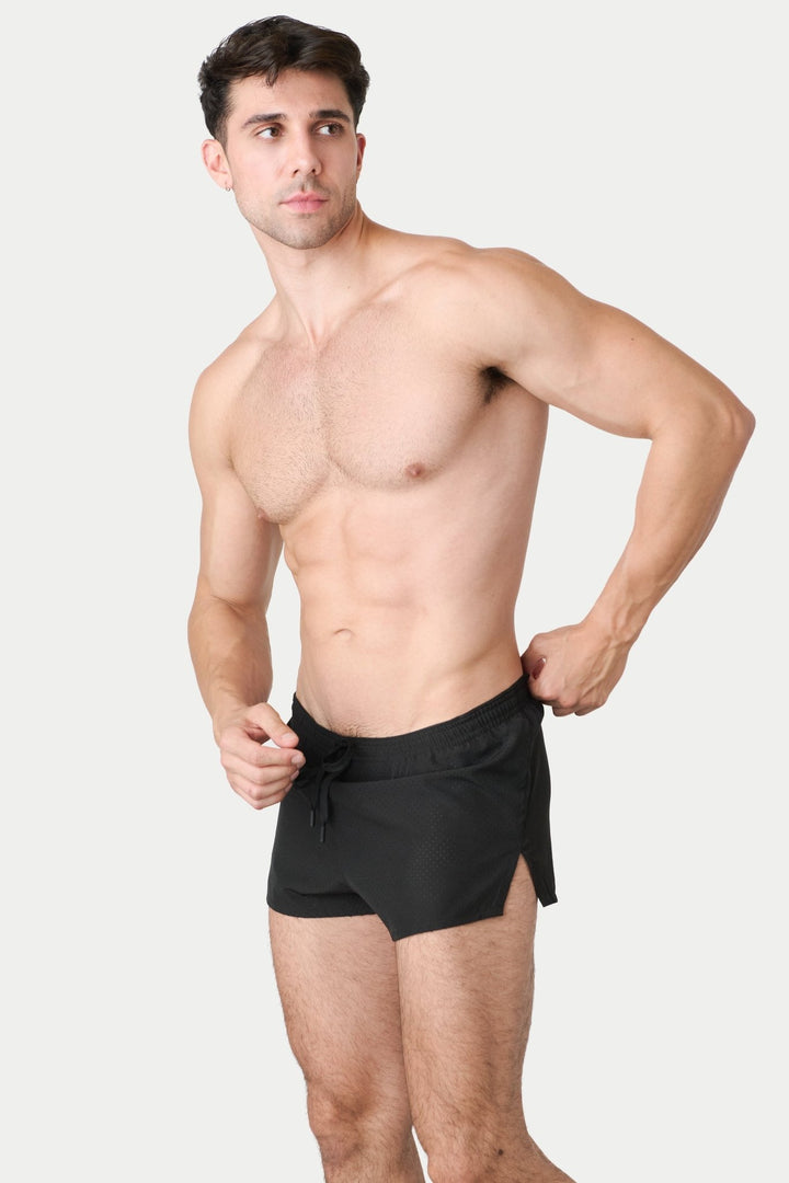 SWIFT Jock Shorts - Black - AWRY
