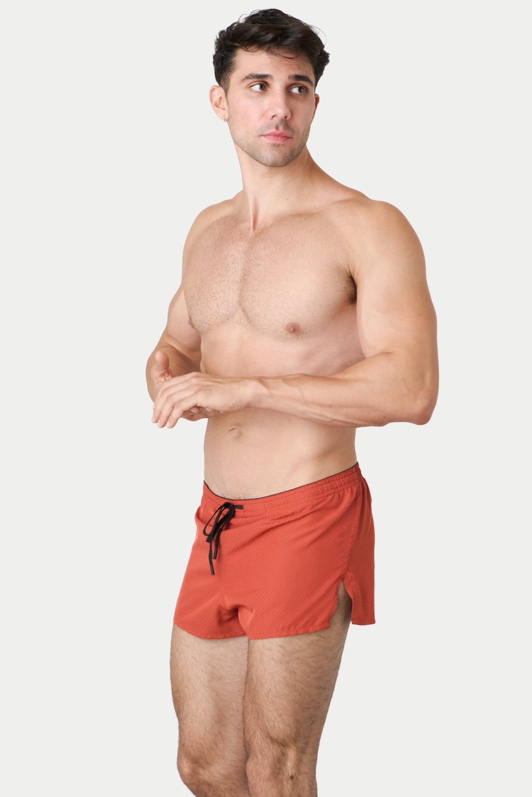 SWIFT Jock Shorts - Burnt Orange - AWRY
