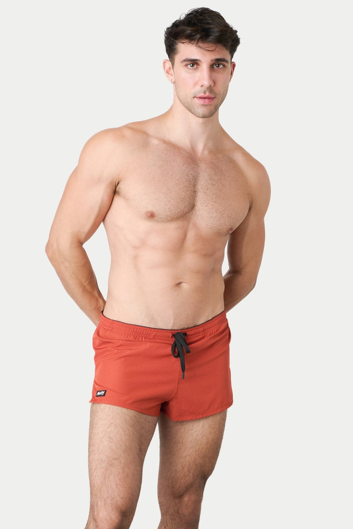 SWIFT Jock Shorts - Burnt Orange - AWRY