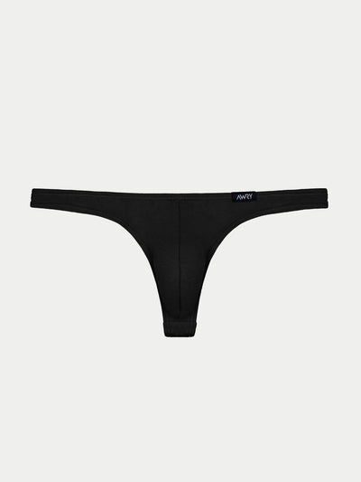 TEASE Thong - Black - AWRY
