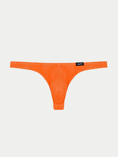 TEASE Thong - Burnt Orange - AWRY
