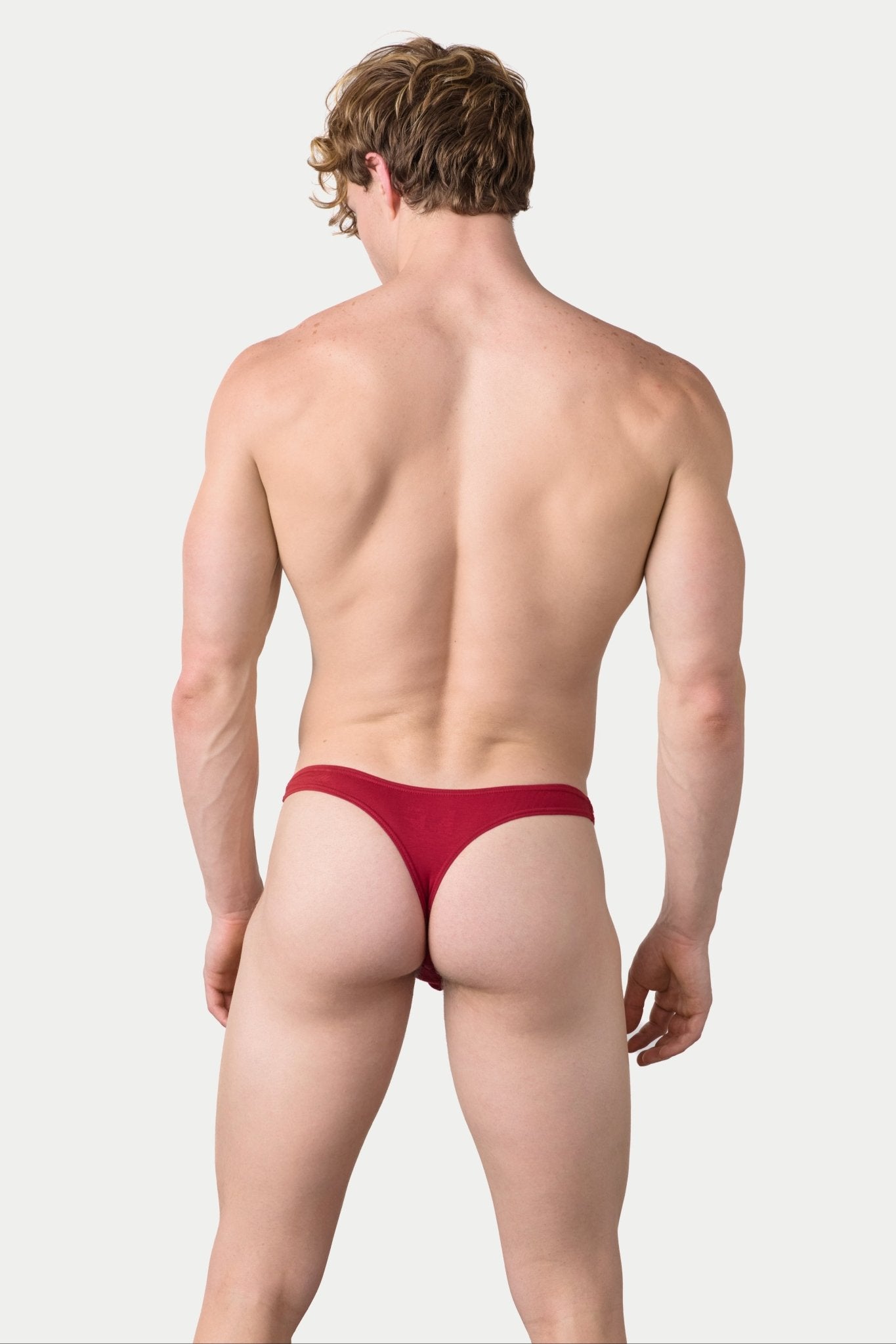 TEASE Thong - Maroon - AWRY