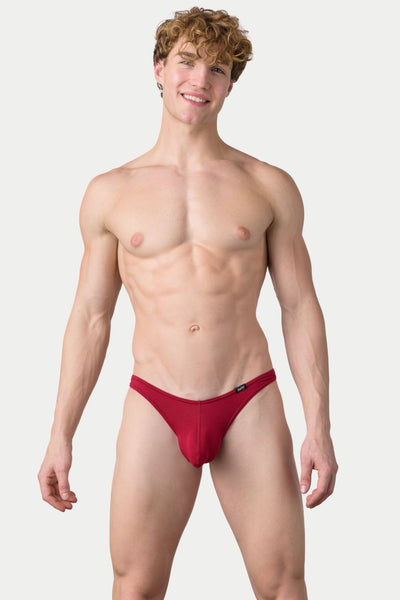 TEASE Thong - Maroon - AWRY