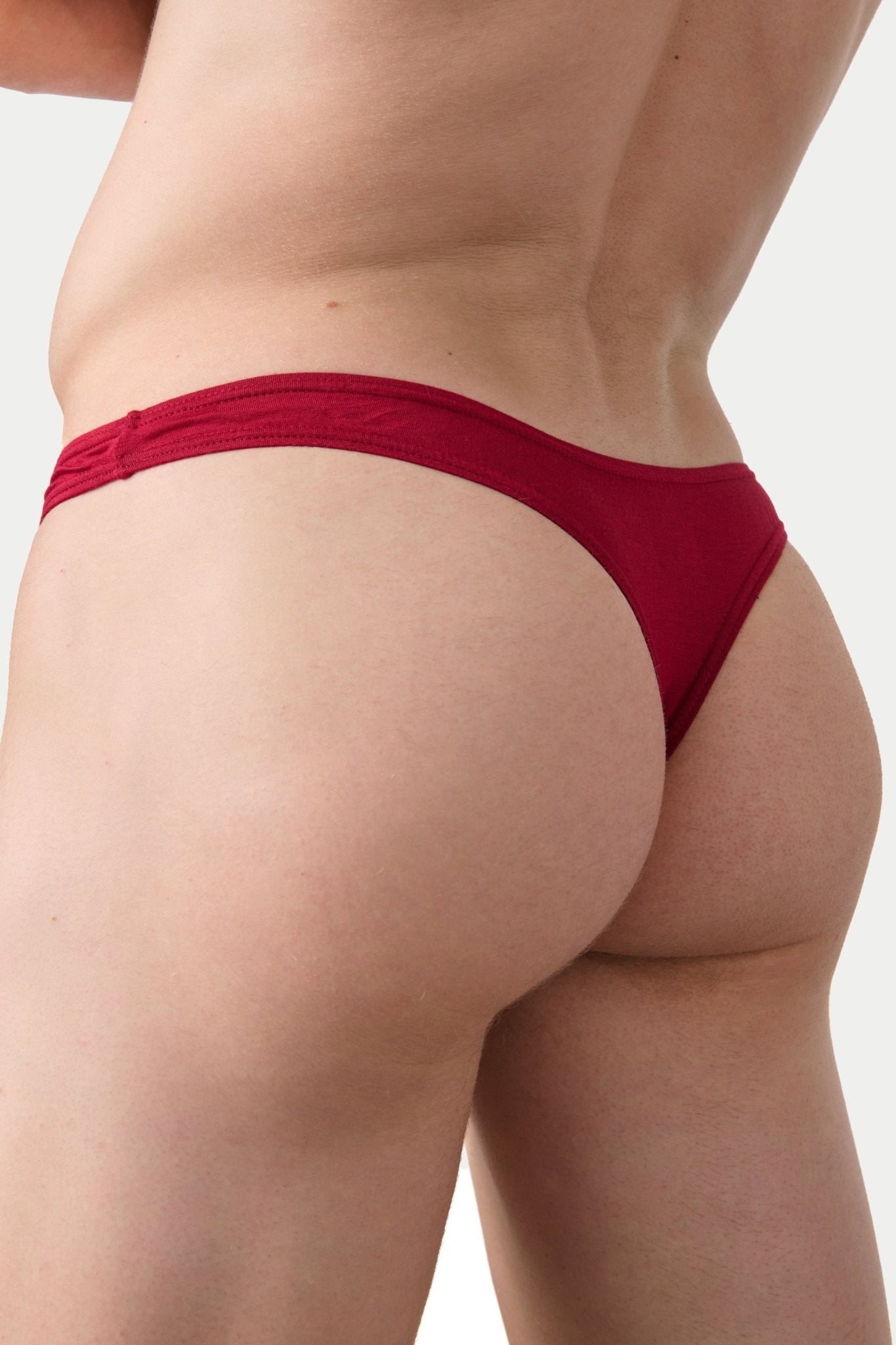 TEASE Thong - Maroon - AWRY