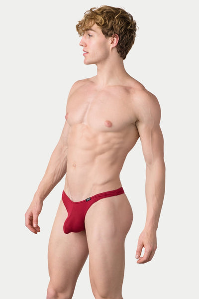 TEASE Thong - Maroon - AWRY