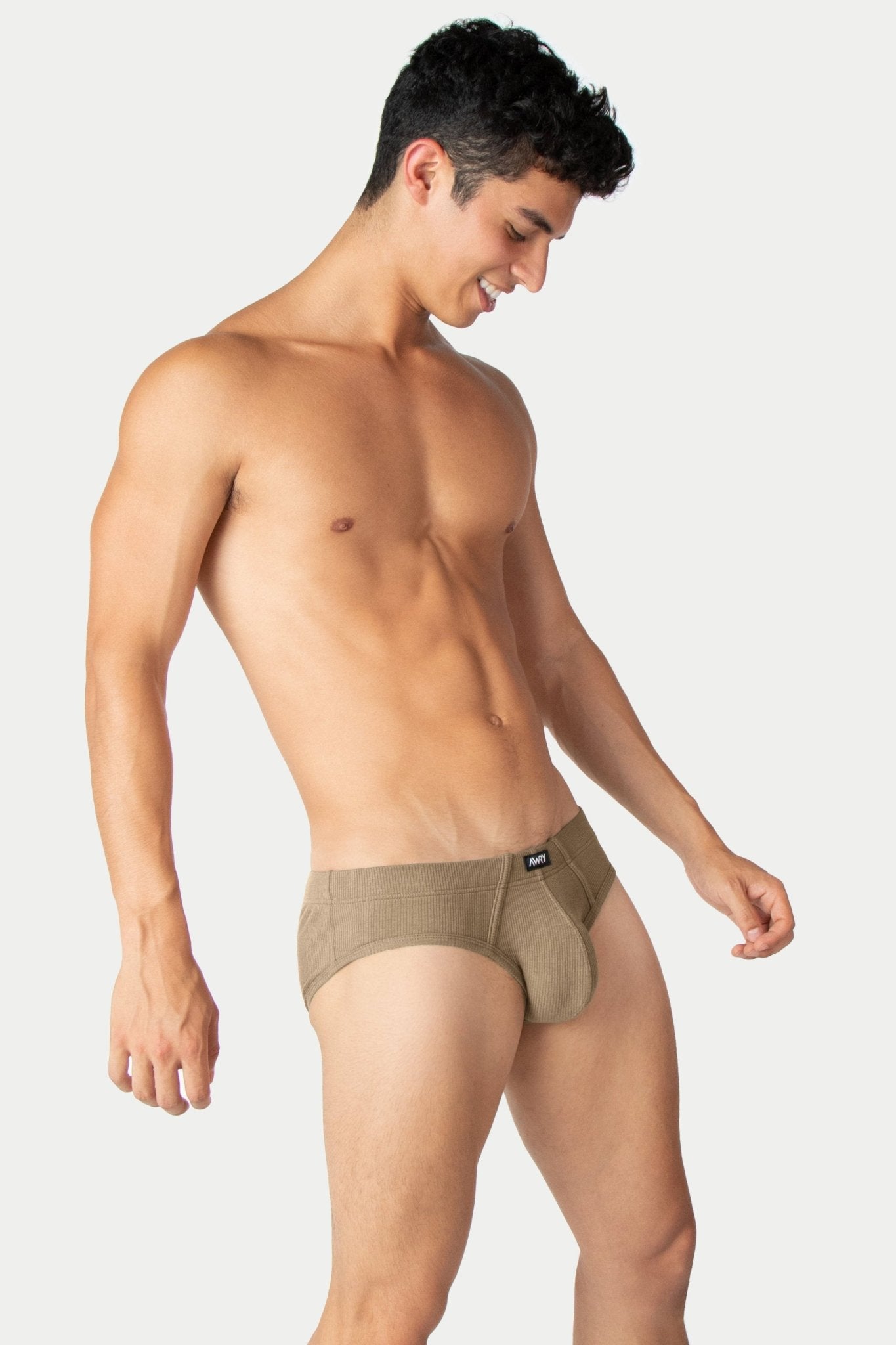 TEXTURE Briefs - Latte - AWRY