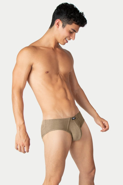 TEXTURE Briefs - Latte - AWRY