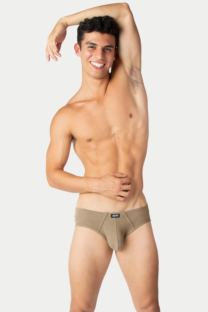 TEXTURE Briefs - Latte - AWRY