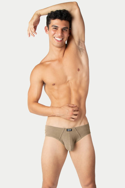 TEXTURE Briefs - Latte - AWRY